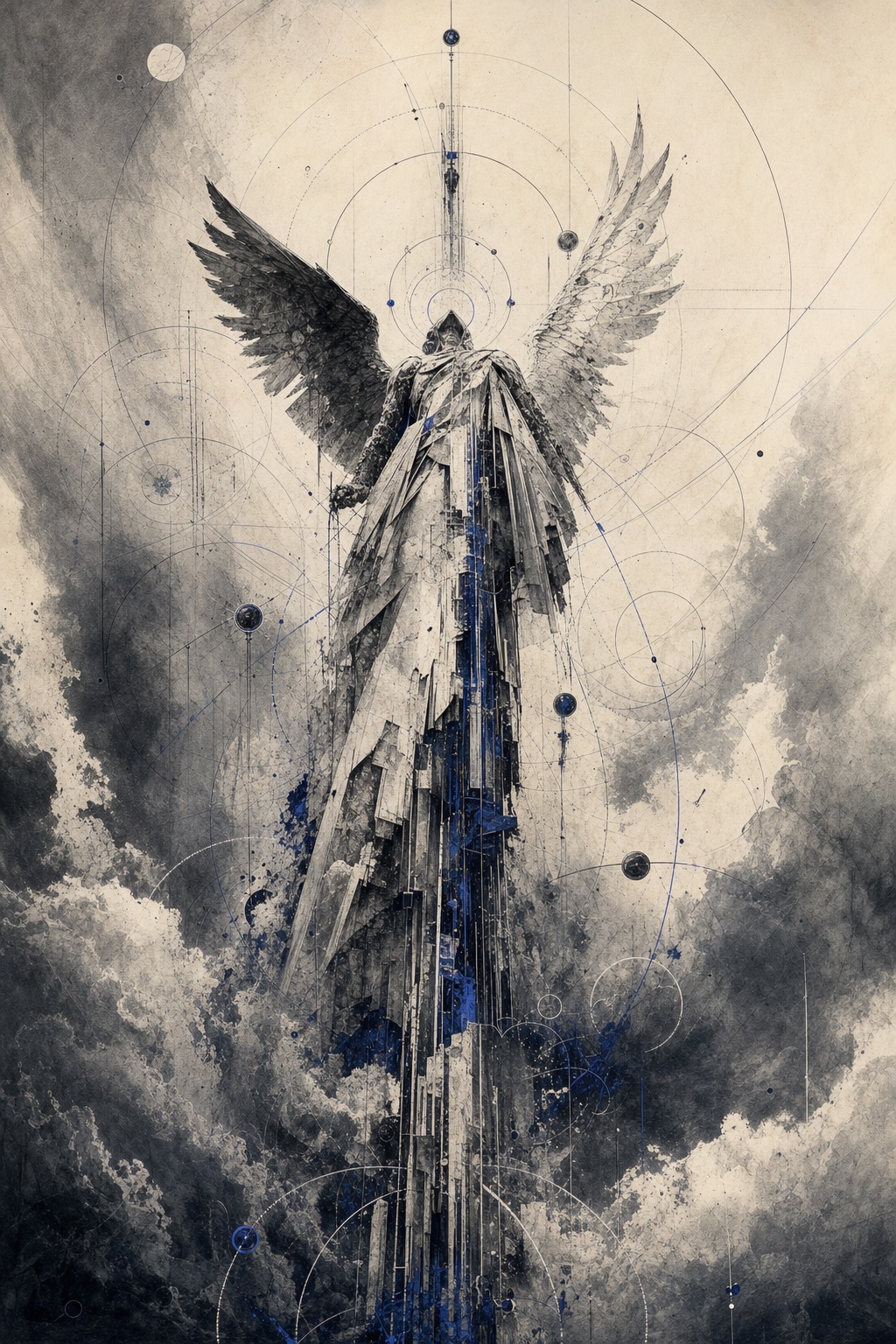 27 Miles Up art print concept