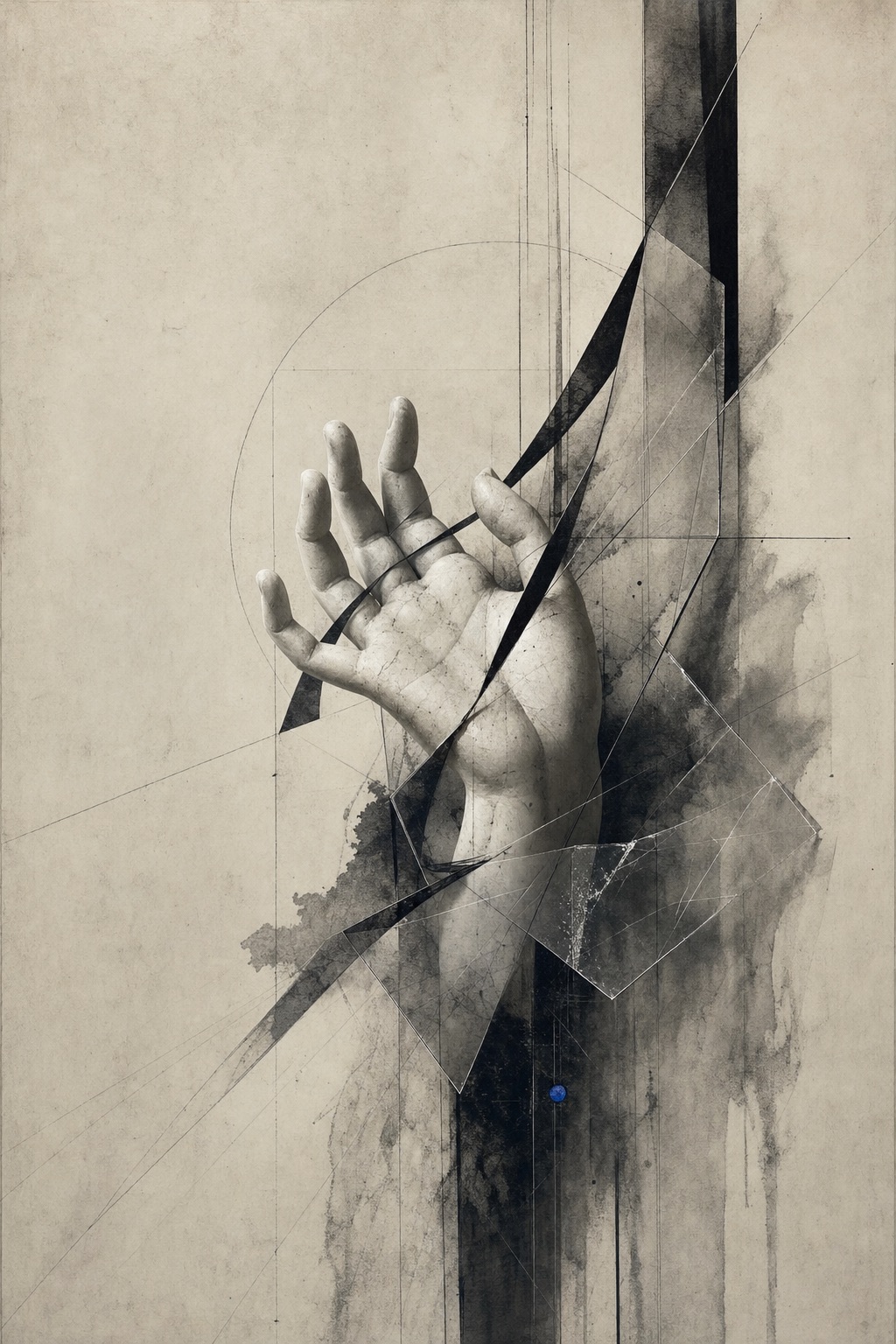 Quiet Violence art print concept
